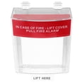 thumbnail image 3 of Fire Alarm Manual Call Point Protective Cover Full Coverage Guard for Fire Pull Station High Temperature Resistant and Fireproof Material, 3 of 5