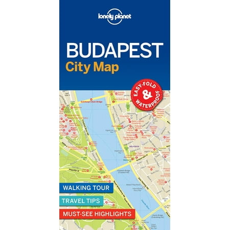 Budapest city map - folded map: 9781786579171