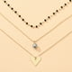 thumbnail image 4 of Fiudx Collar para Mujer, Elegante Diseño de Borla de Perla, Elegante Accesorio de Moda Multicapa, Material de Aleación Único, Regalo Perfecto para Cualquier Ocasión, Joyería de Moda para Mujer, Empaq, 4 of 6