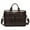 Coffee, variant on Business Men's Bags Genuine Leather Briefcase for Men 14 inch Laptop Bag Men's Leather Bags Document Bag Messenger Bag for Men Handbag