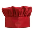 thumbnail image 1 of 2Pcs Tall Bakery Chef Hat Waiter Professional Multiple Colors Cook Hats, 1 of 6