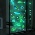 thumbnail image 1 of 3D Underwater World Fluorescent Wall Sticker Removable Glow In The Dark Sticker, 1 of 8