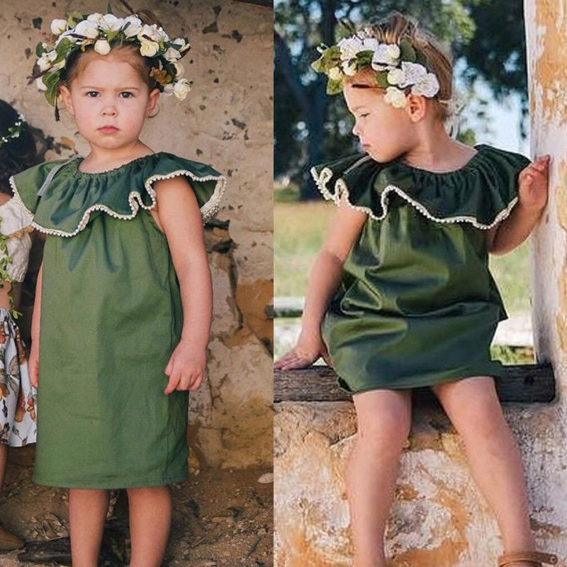 Canis Newborn Baby Girls Tutu Dress Summer Sleeveless