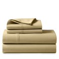 thumbnail image 2 of ABORN Camper Queen 60" X 80", 600-TC 100% Giza-Egyptian Cotton Bedsheet 12" Deep Pockets 4-PC Taupe, 2 of 9