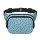 thumbnail image 1 of Balery Cute Shark Mochila Cinturón para Mujeres y Hombres, Bolsa de Cintura Impermeable de Doble Capa con Correa, 1 of 9