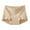 Beige, variant on Women's Cotton Mid Rise Seamless Panties No Show, Anti-Peek Butt Lifting Underwear, Soft Breathable Briefs