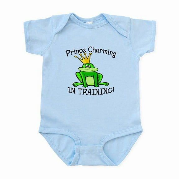 CafePress - Frog Prince Charming Training - Baby Light Bodysuit, Size Newborn - 24 Months