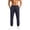 30# Dark Blue, variant on Elastic Cuffed for Men Sweatpants Ice Silk Quick Dry Jogger Hiking Pants with Secure Zipper Pockets Athletic Pants 30# Khaki XL
