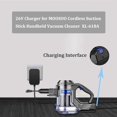 thumbnail image 3 of VHBW Charger 26V for MOOSOO Cordless Vacuum M X6 XL618 XL-618A K17 K17 Pro VC01 M24 M8 Cordless Stick Vacuum Replacement MOOSOO Vacuum Power Cord, 3 of 8