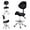 Black, variant on Saddle Stool Rolling Chair Height Adjustable with Wheels Wobble Rolling Stool for Medical Massage Salon Kitchen Spa Drafting Clinic Dentist, Ergonomic Hydraulic Seat Chair Stool,400LBS(B&W,S)