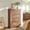 Light Knotty Wood, variant on Keywhat 5 Drawer Dresser for Bedroom, Modern Minimalist Storage Chest with Handleless Design, Silent Metal Slides, Deep and Shallow Drawers for Bedroom Living Room,Dark Walnut