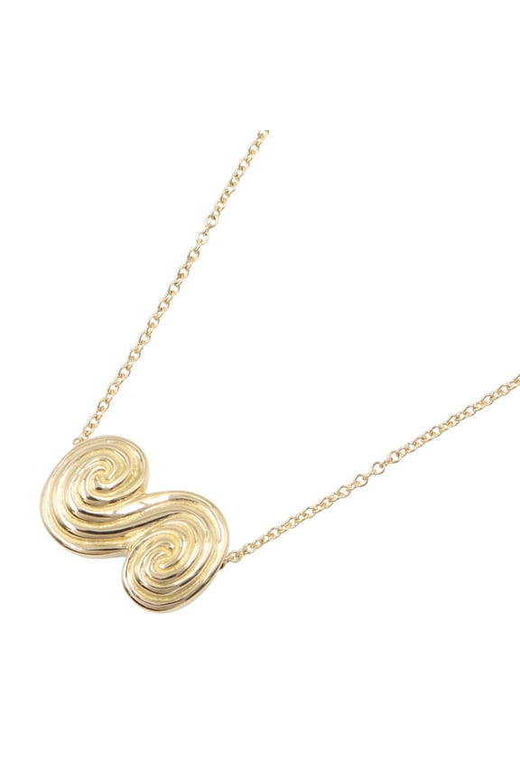 Pre-Owned Tiffany & Co. Tornado Necklace, 18K (Yellow Gold), Women's Jewelry, Gold Tone