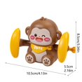 thumbnail image 2 of Créatine Singe à Remonter Interactif à Piles Animal à Remonter Adapté aux Enfants Garçons et Filles; un Excellent Cadeau d'Anniversaire et de Fête., 2 of 6