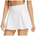 thumbnail image 2 of Pxiakgy skirts for women Women Tennis Skirts Inner Shorts Elastic Sports Golf Skorts With Pockets White + XS, 2 of 7