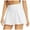 White, variant on Vedolay Skirt For Women Trendy Women's Casual Elastic High Waist Straight Jogger Knee Midi Skirt with Pockets,White XL