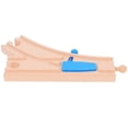thumbnail image 4 of Wood Track Train Track Toy Train Scene Layout Track Prop Wooden Track Toy, 4 of 5