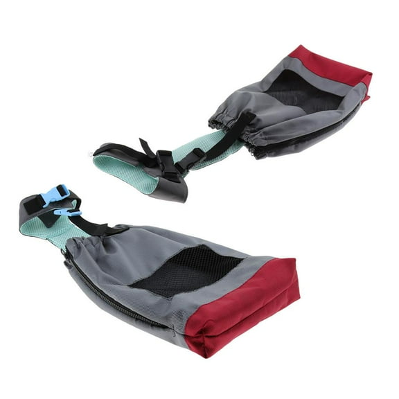 2 x Adjustable Drag Bag for Paralyzed Pet Walking Carrier Fit for Disabled dog , Breathable Comfortable Carrier Bag Protect Chest Limb M & XL