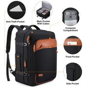 UKEIN Travel Backpack for Men & Women Carry On Backpack Flight Approved Expandable 42L Waterproof Anti-Theft Personal Item Backpack with Packing Cubes and Shoe Pocket