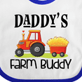 thumbnail image 4 of Inktastic Daddy Farm Buddy Cute Tractor Boys or Girls Baby Bib, 4 of 4