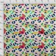 thumbnail image 4 of oneOone Rayon Light Yellow Fabric Animal Skin Sewing Fabric By The Yard Printed Diy Clothing Sewing Supplies 56 Inch Wide, 4 of 8