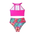 thumbnail image 4 of Women's Bikini Swimsuits for Women Bathing Suits Top Ruched Two Piece Tummy Control Round Neck with V-Wire Swim Suits Gibobby(S,RD2), 4 of 9