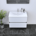 thumbnail image 4 of Azurro 2S 80 Floating Bathroom Vanity (32" Width), 4 of 6