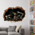 thumbnail image 3 of Wuffmeow 4pcs/set Halloween Horror 3D Stereo Wall Stickers Living Room Decoration, 3 of 7