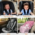 thumbnail image 4 of KUIFORTI Easter Bunny Car Seat Sun Shade Cover Baby Car Seat Cover Heat & Sun Seat Reflector to Maintain a Cool Temperature for Baby Kids, 4 of 7