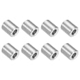 thumbnail image 1 of 8 Pcs Entretoises en Acier Inoxydable 304 3/8 Pouces OD x 3/16 Pouces ID x 1/2 Pouces Longueur(10x5x12mm) Vis Support de Bague Finition Simple Non Filetée Entretoises Rondes en Métal pour Vis M3 Boulons et Tringles, Argent, 1 of 6