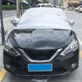 thumbnail image 4 of Cover Prevent Heat Cold Sun Rain Snow Car Cover Half PVC Coating Cover Size M  270 x 150cm, 4 of 5