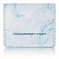 thumbnail image 2 of Vaccine Card Protector PU Leather Vaccination Card Wallet, CDC Vaccination Card Protector, Immunization Record Vaccine Cards Holder, 2 of 5
