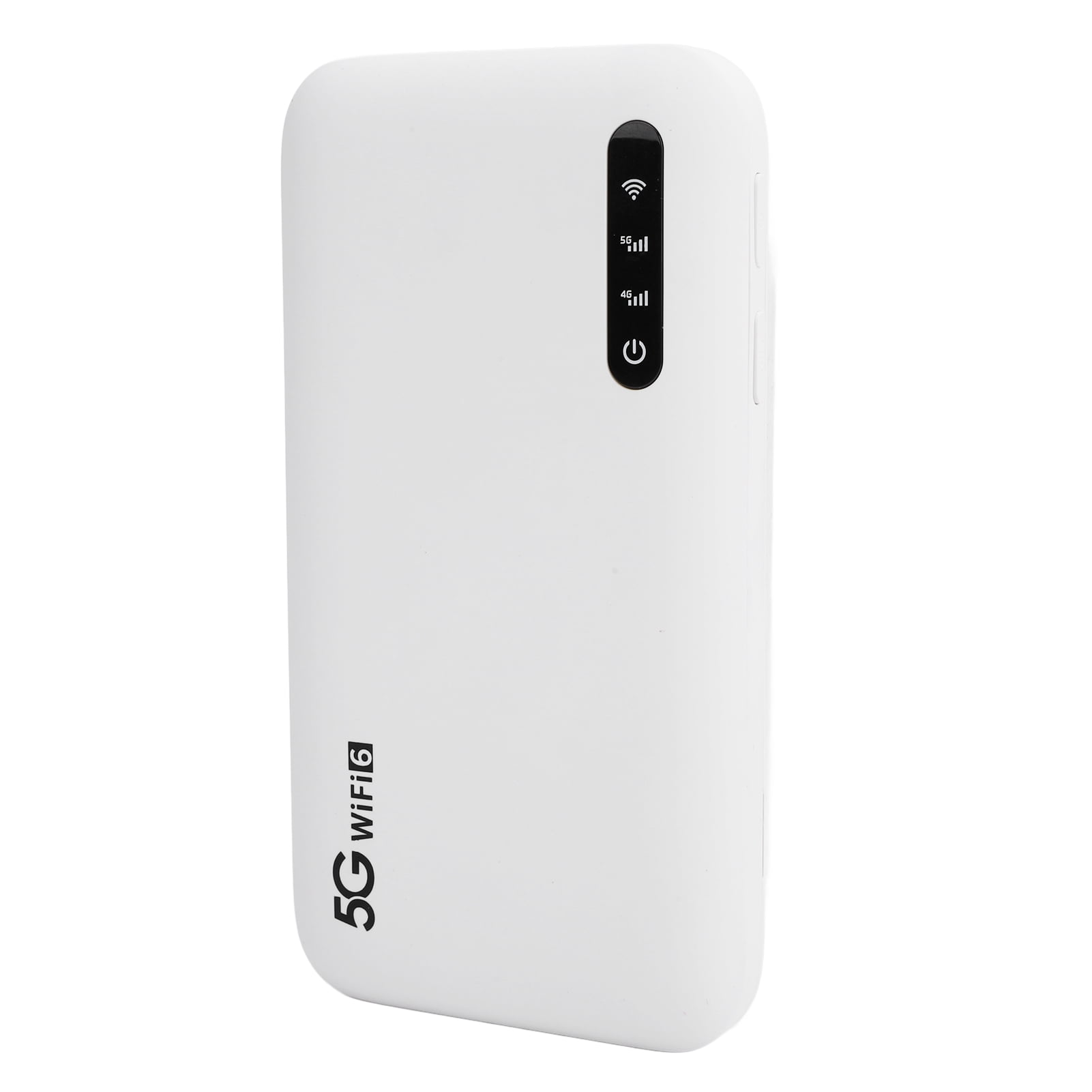 Travel 5G WiFi Hotspot 5G WiFi 6 Mobile Hotspot High Speed Support 16 Devices 6100mAh Portable WiFi Hotspot Router with SIM Card Slot for Phone Tablet