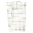 thumbnail image 2 of RITZ Royale Collection 100% Combed Terry Cotton, Oversized Kitchen Towel Set, 2-Pack, Check, Straw, 2 of 6