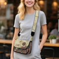 thumbnail image 2 of ZUXONGSY Retro Boho Mandala Dragonfly Print Shoulder Bag for Women PU Leather Crossbody Travel Purse Mini Satchel with Adjustable Wide Strap for Daily Use Shopping, 2 of 7