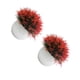 thumbnail image 1 of Adorno de bonsái en maceta Monstrate 2 unids/set simulación de césped artificial rojo brillante, 1 of 6