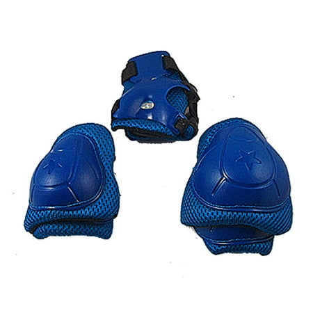 Scooter Skateboarding Skating Combo Pads Wrist Guard Elbow Knee Pads for Child