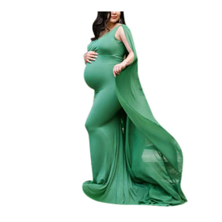 Women Pregnants Dress Photography Props Sleeveless Mop The Floor Best  Pregnancy Dresses Solid Dress Pregnancy Clothes Ropa Premama Q0713 From  Sihuai04, $19.61