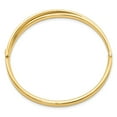 thumbnail image 2 of Auriga 14K Yellow Gold 4/16 Bypass Hinged Bangle 7 inch for Women, 2 of 5
