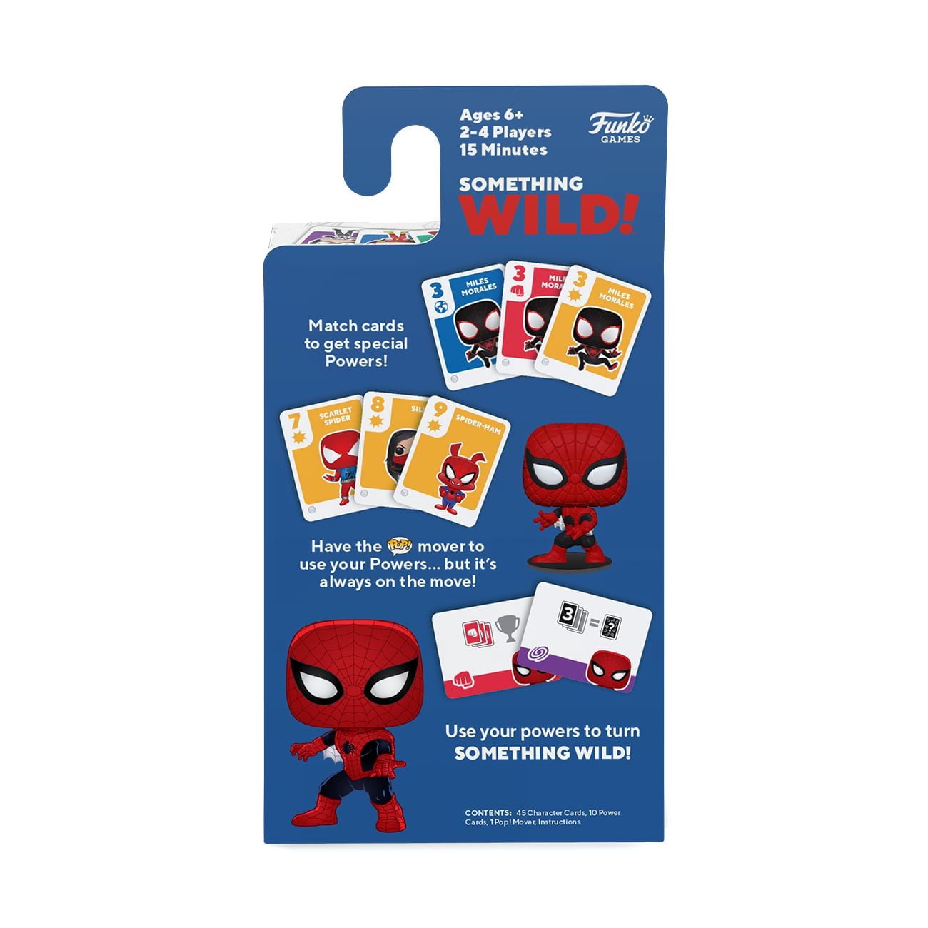 Funko Games QUELQUE CHOSE DE SAUVAGE ! MARVEL – SPIDER-MAN