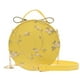 thumbnail image 1 of Bolso bandolera bordado de encaje Bolso pequeño redondo vintage para mujer Bolso de cadena bordado de encaje, 1 of 7