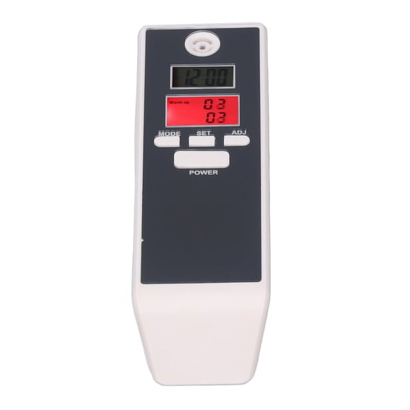 Testeur D'alcoolémie Testeur D'haleine Compteur D'alcool Numérique Analyseur D'alcool Portable Double écran LCD Avec Alarme Audio Pour les Tests De Sécurité Inspection De Sécurité Tests D'ivresse