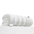 thumbnail image 6 of Extra Large Bath Towel - Oversized Ultra Bath Sheet - 100% Cotton - WHITE COLOR, 6 of 9