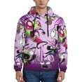 thumbnail image 2 of Invader Zim Sweatshirt For Mens Fashion Hoodies Pullover Athletic Daily Hoody Hooded Gift, 2 of 7