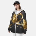 thumbnail image 3 of Balery 2025 Happy New Year 1 Sudadera ligera de manga larga con capucha y protección solar UPF 50+ para hombre y mujer, ideal para pesca y running-X-Large, 3 of 7
