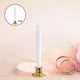 thumbnail image 1 of Cónicas Sin Llama LED, 6 Piezas de de Ventana con Pilas Parpadeantes, Candelabros Eléctricos, para Fiestas , Regalos de Decor dorado BLESIY Lámpara de vela eléctrica, 1 of 7