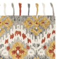 thumbnail image 5 of SAFAVIEH Suzani Jimmy Southwestern Wool Area Rug, Grey/Gold, 5' x 8', 5 of 7