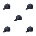 thumbnail image 2 of Wweixi Warm Up In Style With Fashionable Wool Cap For Cold Weather Knitted Hats Knitted Caps Funny Hat Wool Hat Ear Protectors dark grey 5Set, 2 of 6
