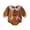 Coffee, variant on Ulanda Gender Neutral Newborn Baby Boy Girl Christmas Outfit Xmas Bubble Romper Onesie Toddler Infant Fall Winter Clothes (Coffee, 12-18 Months)