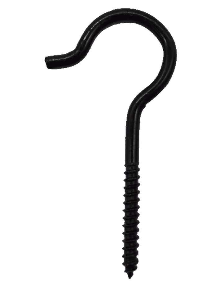 OPEN EYE SCREW HOOK .375 X 4 ZINC PLATED - Northeast Agri Systems