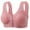 Pink, variant on Ohufall Front Closure Bras for Womens Bras Front Snaps Seniors Snap Front Bra Older Women Comfort Everyday Bras